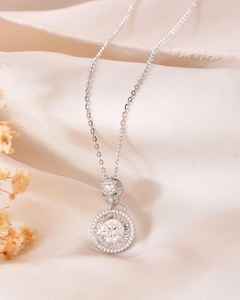 Collar con Colgante de León de Plata de Ley 925 con Circonitas para Mujer, Regalo de Joyería para Novia o Dama de Honor, Collares con Colgante Finos - Product Image 4