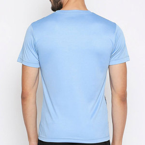 T-shirt pour homme à motif abstrait imprimé par sublimation, manches courtes, col rond, tricoté, coupe classique, 100% streetwear - Product Image 5