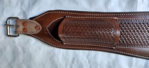 Sangle de flanc et de ventre en cuir premium pour cheval de style western, personnalisée pour l'équitation à taille haute - Product Image 6