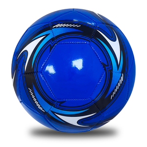 ลูกฟุตบอล PVC คุณภาพสูง เย็บด้วยเครื่องจักร 4 เส้น ขนาดเบอร์ 2-5  รับสกรีนโลโก้ ลวดลายตามสั่ง สำหรับผู้ใหญ่ เล่นกลางแจ้งได้ทุกฤดู - Product Image 2