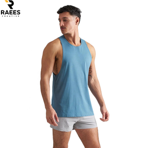 Camisetas sin mangas para hombre, transpirables, de talla grande, diseño OEM, las más vendidas, de Pakistán, ropa deportiva para hombre. - Product Image 3