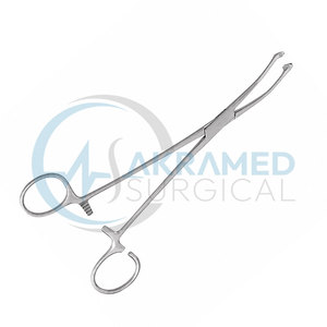 Pinces Magielski pour amygdales en acier inoxydable, instrument chirurgical ORL réutilisable, certifié CE, manuel, 25 cm - Product Image 2