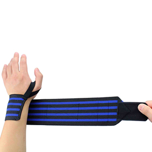 Custom Adjustable Body Building Gym Fitness Wristband <b>Training</b> Support Straps Belt Workout <b>Weight</b> Lifting Wrist Wraps - Product Image 4