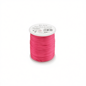 สายเชือกหางหนู 1.5 มม. ยาว 50 ม. สีบานเย็น สำหรับงานประดิษฐ์ - Product Image 1