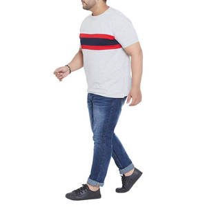 Camiseta Extra Grande de Alta Calidad para Hombre, Logotipo Personalizado, Algodón Puro, Cómoda, Transpirable, Unisex, Informal, a la Moda - Product Image 3