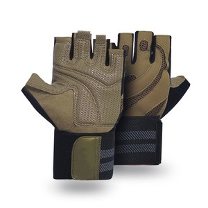 Heated Breathable Non-Slip Workout <b>Gloves</b> with Wrist Wrap Support for Gym - Product Image 3
