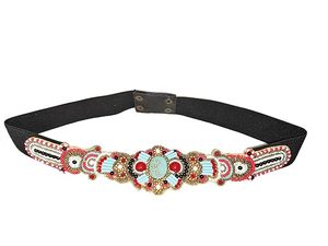 Ceinture de taille pour femme brodée de style mode, colorée et durable, personnalisable pour sari, kurti et tenues de fête, avec broderie artisanale - Product Image 6
