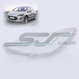 Para Peugeot 308 2007-2011, Pantalla Transparente para Faro Delantero y Carcasa de Luz, 12V 6000K, Nuevo - Product Image 2