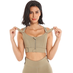 Soutien-gorge de sport pour femme à maintien élevé, respirant, compressif, pour entraînement, vêtements de sport pour la gym et le fitness, soutien-gorge de sport sans couture pour femme - Product Image 3