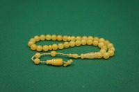 Perles de prière islamiques musulmanes Dhikr 33-Tasbeeh, écologiques, faites à la main en résine avec pompon, religieuses FAIZA CRAFT