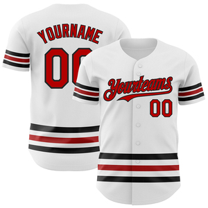 Nouveaux maillots de baseball personnalisés imprimés par sublimation, fabriqués en usine, grande taille, vêtements de sport respirants en maille 100% polyester - Product Image 1