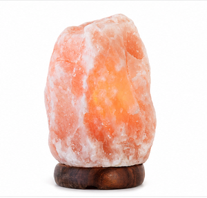 Saamia Handmade Portable Himalayan <b>Pink</b> <b>Salt</b> <b>Lamp</b> Natural Crystal Night Light Feng Shui for Bedroom Home Decor Christmas - Product Image 1