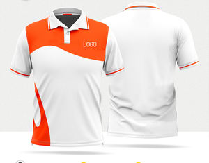 Camisas Polo para Hombre, Nueva Colección 2025, al por Mayor, con Bolsillo Personalizado, Estampado Digital con Patrón, Tela Jersey, Manga Corta, para Golf - Product Image 2