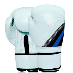 Nuevos Guantes de Boxeo Profesionales para Entrenamiento de Kick Boxing, de Secado Rápido, Transpirables, de Cuero, con Cordones y Dedos Completos - Product Image 2