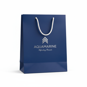 Bolsas de Papel Laminadas de Lujo Hechas a Mano, Ecológicas y Reciclables, con Diseño Personalizado para Supermercados, Comercios Minoristas y Regalos - Product Image 1