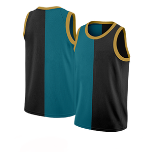 Vente en gros de maillots de basket-ball personnalisés pour hommes, de haute qualité, antibactériens, respirants, 100% polyester, avec logo personnalisé imprimé - Product Image 5