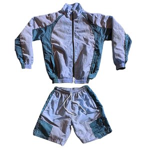 Conjunto Deportivo Corto de Verano Unisex, Chaqueta y Pantalones Cortos Transpirables de Secado Rápido, Tallas Grandes, MADE BY BS - Product Image 4
