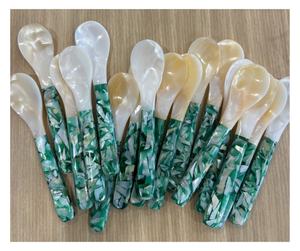 Cuillère en coquillage naturel de qualité export, fabriquée au Vietnam - Cuillère en coquillage pour l'hôtellerie et la restauration - Product Image 2