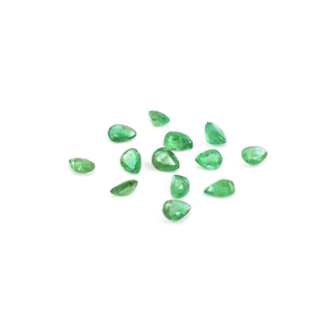 Natural Zambian <b>Emerald</b> Calibrated Pears 3x4mm Natural Loose Faceted <b>Emerald</b> Gemstone For Jewelry Making Ready To Use - Product Image 1