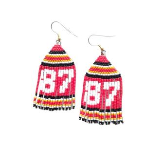 Pendientes de diseñador bordados a mano con múltiples cuentas para fiestas, para mujer, al mejor precio, pendientes con cuentas - Product Image 5