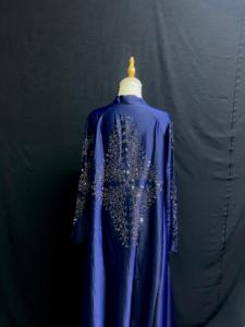 Best selling Dubai style abaya Traditional Islamic Women's Saudi Arabian Abaya Spring Polyester Breathable Ankle Length Muslim - Product Image 5