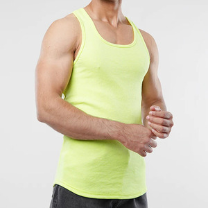 Débardeur Homme Vert Foncé Sans Manches Col Rond Respirant Décontracté Été Coupe Classique Pull-Over Vêtement d'extérieur - Product Image 5