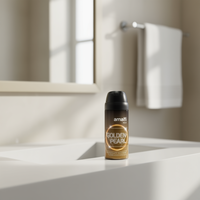 Déodorant personnel en spray 150 ml, Golden Pearl, emballage individuel en plastique, 12 ans et plus, Espagne