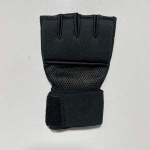 MMA Inner <b>Gloves</b> <b>Fingerless</b> Boxing Training <b>Gloves</b>, Breathable Mesh Palm Grappling <b>Gloves</b> with Adjustable Velcro Wrist Strap - Product Image 4