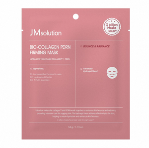 Masque raffermissant pour le visage JMSOLUTION Camellia BIO-COLLAGÈNE PDRN |   34G*4EA |   Réparation de la barrière cutanée et soin des pores élastiques |   Acide hyaluronique | - Product Image 2