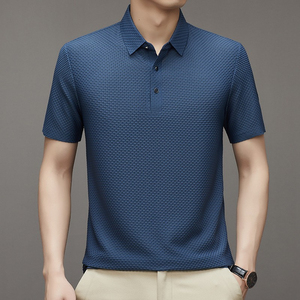 Camiseta Polo de Algodón para Hombre, Logotipo Personalizado, Manga Corta Informal, Proveedor Mayorista, Camiseta Polo de Moda Premium para Hombre - Product Image 5