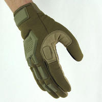 Gants tactiques de défense personnelle TPR à doigts entiers, compatibles écran tactile, pour extérieur, avec protection des phalanges, résistants aux coupures et aux impacts