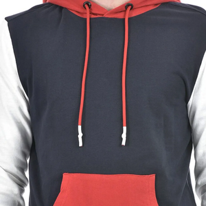 Vente en gros ODM – Sweat à capuche homme coupe classique, logo personnalisé, imprimé 3D, en molleton de coton/polyester lavé - Product Image 5