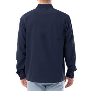 Camisas de Manga Larga para Hombre, con Botones, para Otoño, con Múltiples Bolsillos, Impermeables, para Campamento, Pesca, Primavera, Camisas Cargo Duraderas para Hombre - Product Image 2