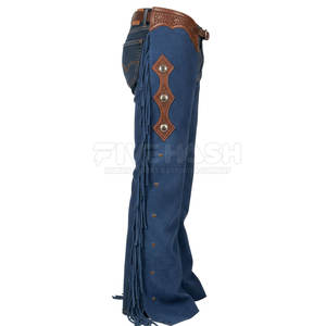 Pantalones de montar de cuero de gamuza con asiento cómodo para largas sesiones de equitación al aire libre - Product Image 3