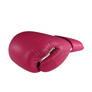 Guantes de boxeo de cuero genuino en venta en línea, guantes de boxeo transpirables personalizados de marca privada - Product Image 4