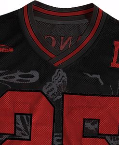 Maillots de sport en maille polyester personnalisés pour équipes, respirants et à séchage rapide, pour basketball et football, vente en gros - Product Image 5