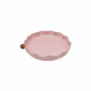 Plateau de service rond en plastique noir et blanc, design vintage, vaisselle, assiette à dîner, plateau à fruits et en-cas pour la maison et les restaurants, meilleur prix - Product Image 2