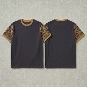T-shirt uni décontracté pour homme, manches courtes, coupe ajustée, couleur unie, coton de haute qualité, t-shirt basique pour homme - Product Image 6
