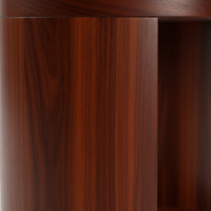Table basse moderne en bois d'hévéa vietnamien, placage chêne MDF, durable, légère, décorative, pour salon - Product Image 4