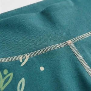 High Quality <b>Womens</b> Fitness Yoga Leggings Solid <b>Pattern</b> Mid Waist <b>Tight</b> Gym Pants Activewear Available Customized Color - Product Image 4