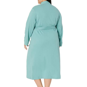 Robe de demoiselle d'honneur personnalisée avec logo, col en V, robe de soirée de mariage, peignoir de spa pour femmes, 100% coton, vêtements de nuit pour femmes, peignoir - Product Image 3