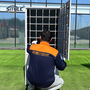 Chnsmile Tùy Chỉnh Thép Trắng Hộp Thư Chế Tạo Nhỏ-Vừa-Lớn Combo Kim Loại Hộp Thư Với Chìa Khóa Chủ - Product Image 6