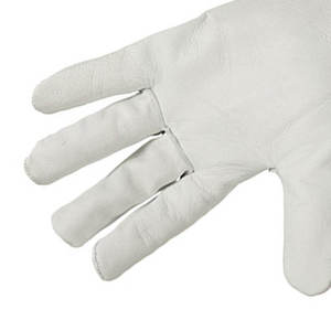 Gants de travail en cuir, gants de soudage pour la construction, gants de soudage résistants à la chaleur en cuir de vache pour adultes - Product Image 5