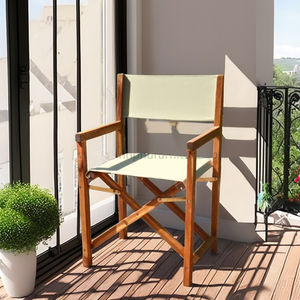 Fauteuil pliable en bambou Love Contemporary, écologique, pour salon extérieur, salle à manger, balcon et café - Product Image 1