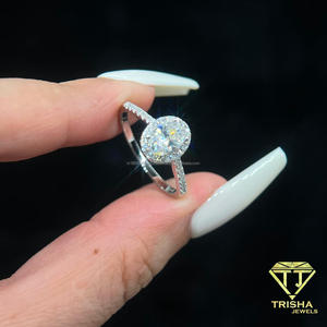 Oval Cut VVS Moissanite <b>Ring</b> 925 Sterling <b>Silver</b> Elegant Engagement Wedding Jewelry Classic <b>Statement</b> <b>Ring</b> For Women Luxury Gift - Product Image 4