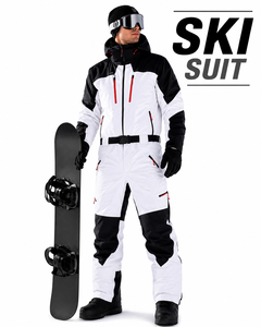 Encuentra un mono de esquí similar a CONMR para mujer, con capucha, impermeable, a prueba de viento y transpirable, para la nieve y actividades al aire libre en invierno. - Product Image 1