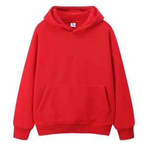 เสื้อฮู้ดผู้ชายสีเบจ ทรงปกติ ผ้าถักผสมฝ้าย 50% มีกระเป๋าหน้า สไตล์วินเทอร์ แนวอาร์แวนท์การ์ด คูลเจอร์ครูว์ ใส่สบาย - Product Image 4