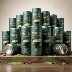 Bebida de Café Matcha Premium de Fábrica, 250 ml |   Marca Privada Disponible - Product Image 2