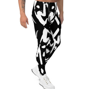 Soft Fabric Men Spats Compression Tights Lightweight Breathable Material Ideal For Top Selling - Product Image 5