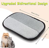 Gants anti-poils pour chats et chiens - Sûrs, autonettoyants, portables, doux, pliables, faciles à utiliser pour vêtements, canapés et tapis